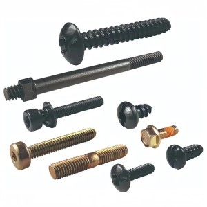 Varios tipos de tornillos de alta calidad.