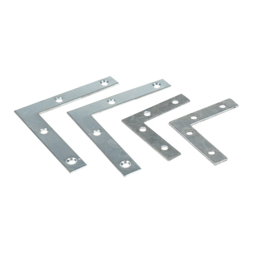 Flat Angle Galvanized Zinc Plated Brackets