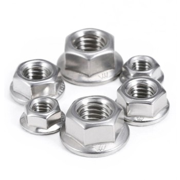 Galvanized Nut with Gasket Tooth Nut