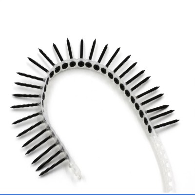 High Strength Collated Bugle Head Drywall Screw for Plasterboard with Plastic Chain Collated Screw