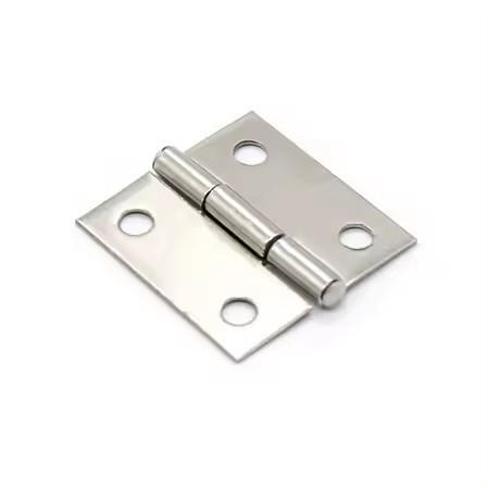 Bisagra de puerta plegable de metal de acero inoxidable resistente y personalizada