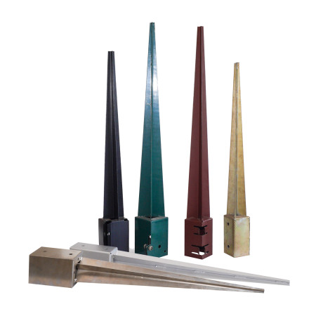 China Wholesale Customized Popular Powder Coated Ground Post Anchor Supplier