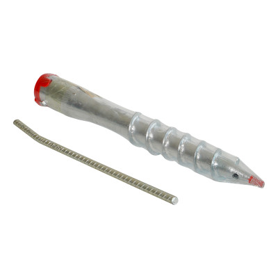 Hot DIP Galvanized Drive-in Round Pole Anchor with Hollow Spike