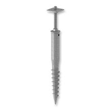 Adjustable Ground Screw With Pilar Base 80x80x800mm, 110x110x1000mm, 110x110x900mm