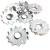 Customized Single and Double Sided Circle Tooth Plate Timber Connectors Supplier
