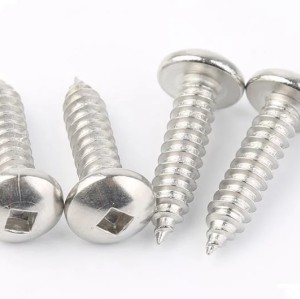 Pan Head Self Tapping Screw Stainless Steel 304 Round Head Sheet Metal Screw DIN7981