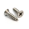 Tornillos para madera con cabeza de celosía modificada de acero inoxidable 304, n.° 8 x 1"