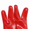 Red Industry Safety Gloves Rubber Working Labor PVC Glove Construction Industrial Gloves