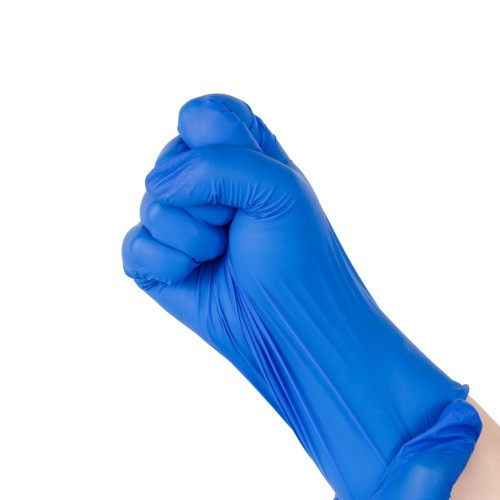 Disposable Industrial Electronics Blue Nitrile Glove