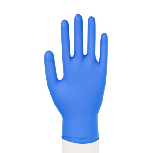 Disposable Industrial Electronics Blue Nitrile Glove