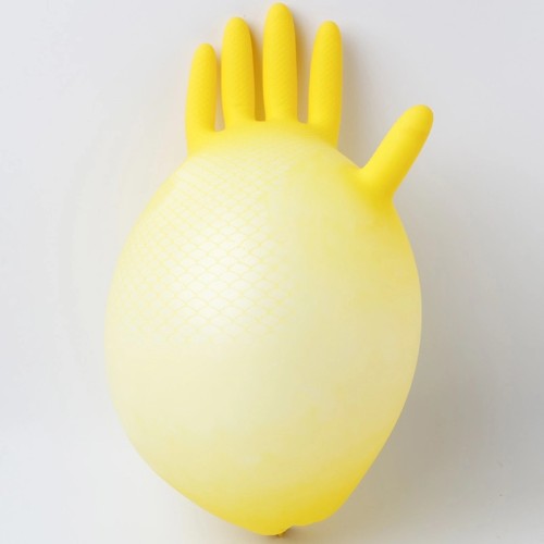 Anti Slip Reusable Kitchen Dish Dishwashing Latex Rubber Gloves
