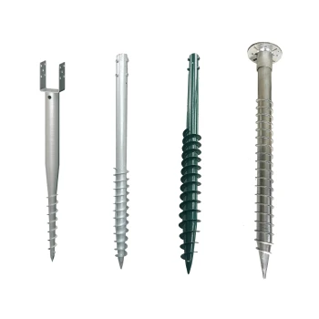 HDG Solar Energy Ground System Helical Piles Anchors Pile Ground Screw