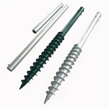 HDG Solar Energy Ground System Helical Piles Anchors Pile Ground Screw