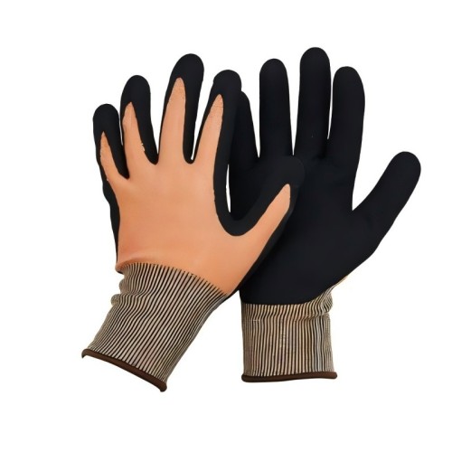 N-D133 CE Ukca Anti Slip Oil Resistant Hppe Fiber Level 5 with Nitrile Coated Anti Cut Safety Work Gloves for Construction Industry