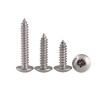 SS304 Stainless Steel Flat Head Cross Self Drilling Wood Screw