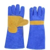 Cow Split Leather Safety Gloves for Welding Industry