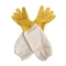 Thick Canvas Bee-Keeping Sheepskin Gloves for Catching Bees
