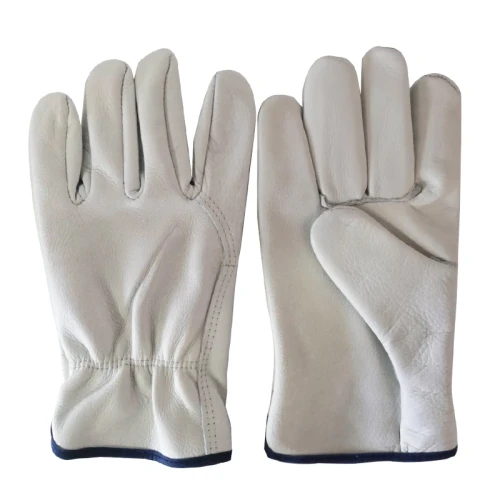 Guantes de piel de oveja nuevos, flexibles, resistentes a altas temperaturas, antideslizantes, guantes para soldadura eléctrica