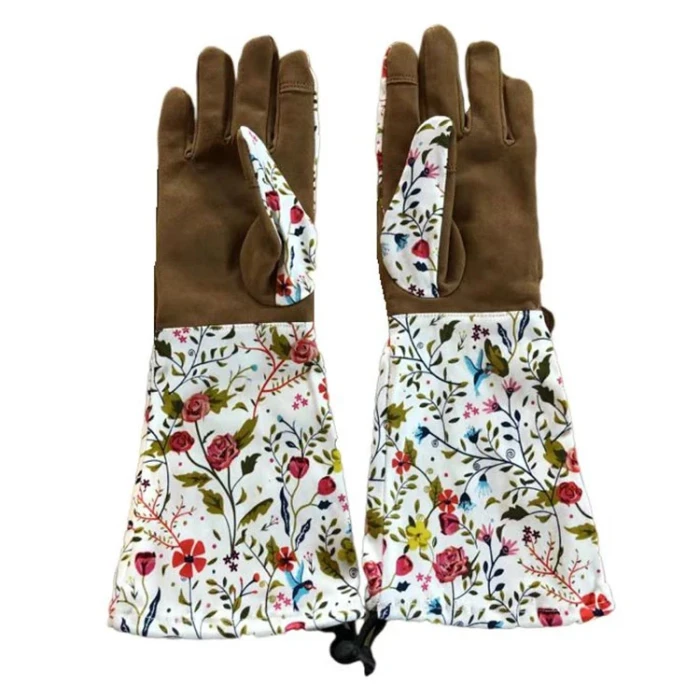 Long Sleeve Thorn Proof Rose Pruning Gardening Gloves