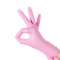 Disposable Medical Examination Light Red Nitrile Glove Powder Free