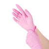 Disposable Medical Examination Light Red Nitrile Glove Powder Free