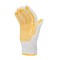 Wholesale Warm Work Gloves Nylon PVC Polka Dots Gloves Knit White Cotton Personal Safety Gloves