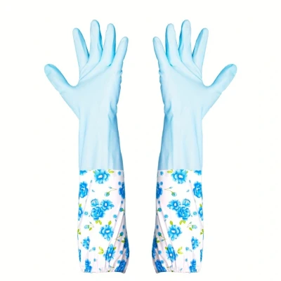 Guantes de látex reutilizables para limpieza del hogar y la cocina