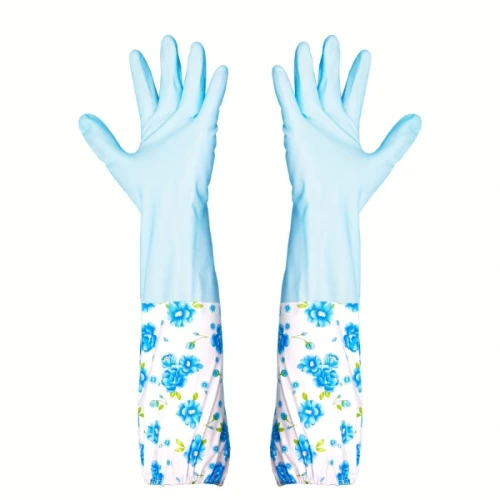 Guantes de látex reutilizables para limpieza del hogar y la cocina