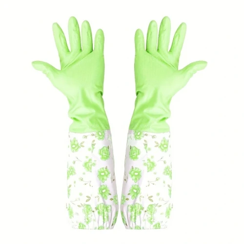 Guantes de látex reutilizables para limpieza del hogar y la cocina