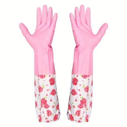 Guantes de látex reutilizables para limpieza del hogar y la cocina