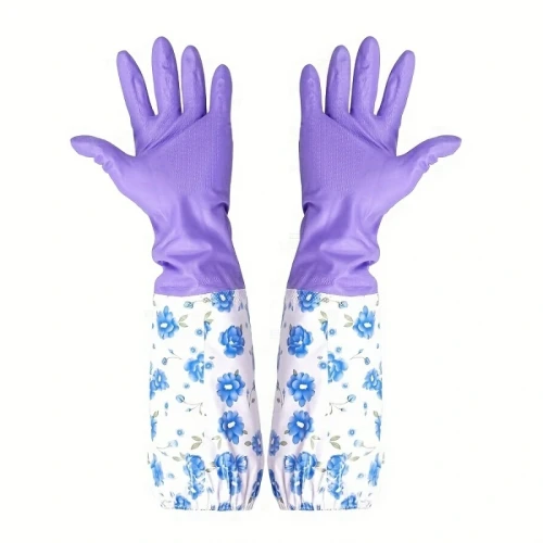 Guantes de látex reutilizables para limpieza del hogar y la cocina