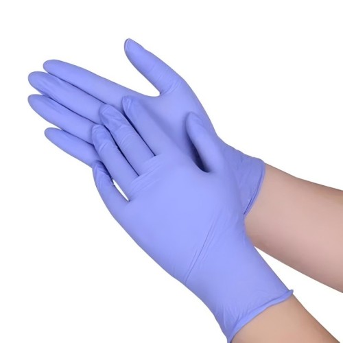 Guantes de nitrilo desechables antibacterianos y antivirus para exámenes dentales