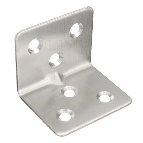 Zinc Plated Stainless Corner Wall Mount L Bracket Angle Bracket