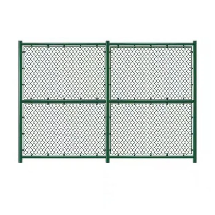 Customized Chain Link Wire Mesh Hot Dipped PVC Coated Fence