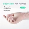 White Disposable PVC Vinyl Examination Gloves for Food Industry Factory Direct Sale