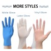 White Disposable PVC Vinyl Examination Gloves for Food Industry Factory Direct Sale