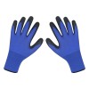 China Wholesale Personal Protective Equipment Latex Crinkle Coated Gloves