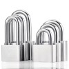 Professional Popular Stainless Steel Security Long Short Anti Rusting Padlock Manufacturer