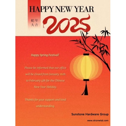 STRZ Prepares for Chinese Spring Festival, Wishing Prosperous Business in the Coming Year