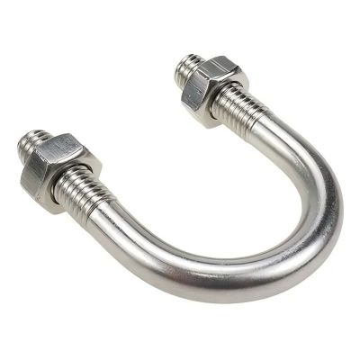 All Size Round Bended Pipe Clamp U Type Lock Stainless Steel U Bolts