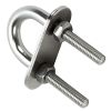 All Size Round Bended Pipe Clamp U Type Lock Stainless Steel U Bolts