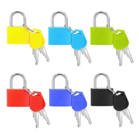 Professional Popular Zinc Alloy Lock Covered With Plastic Shell