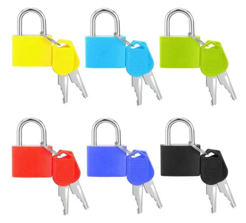 Professional Popular Zinc Alloy Lock Covered With Plastic Shell