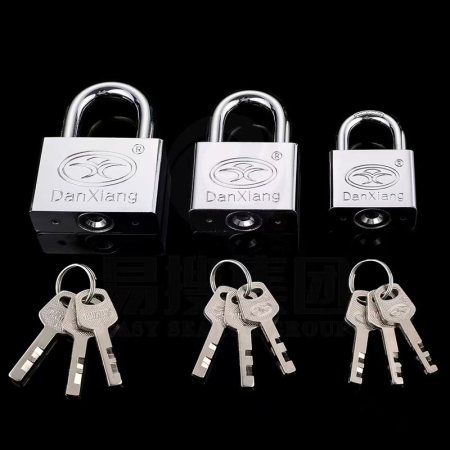 Premium Imitation Stainless Steel High - Security Durable Anti - Corrosion Padlock