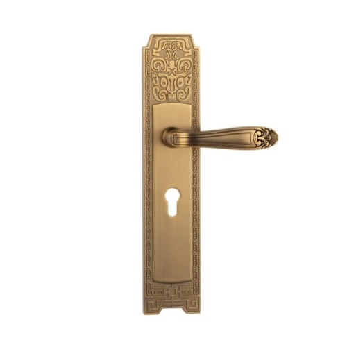 Zinc Alloy Villa Door Lock Handle for Main Door
