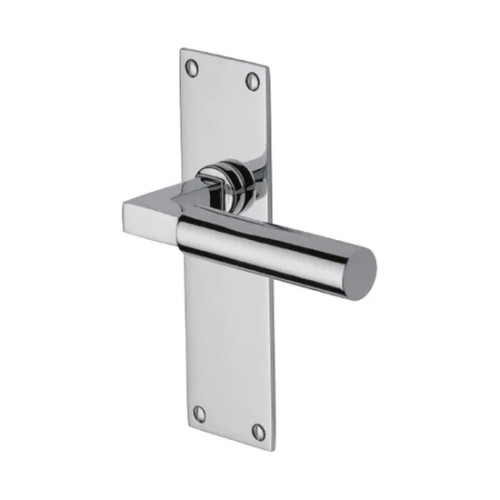 Gold Color Villa Construction Decorative Hardware Door Handles with Plate