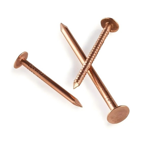 1.2mm 1.5mm 2.0mm 2.8mm Pure Copper Nail Round Head Brass Nails