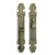 Hot Selling Gold Noble Brass Carved Main Door Wooden Door Lock Villa Brass Door Handle Lock Set