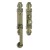 Hot Selling Gold Noble Brass Carved Main Door Wooden Door Lock Villa Brass Door Handle Lock Set