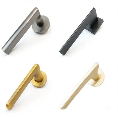 High Quality Brass Door Handle Suitable for Hotel Villas